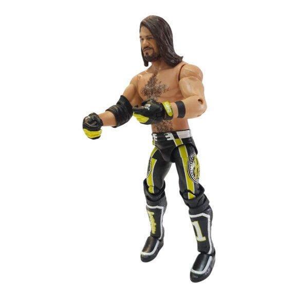 WWE AJ Styles Action Figure Wrestling 6.5" Wrestler Elite Top Picks 2012 Mattel - Picture 4 of 11